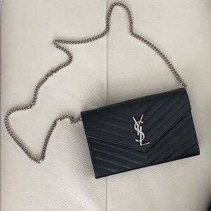 YSL ENVELOPE CHAIN WALLET